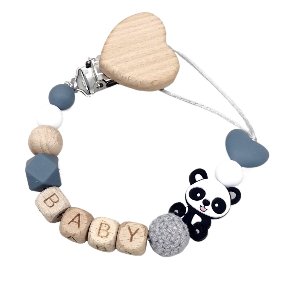Baby Teethers - Cadena de chupete de bebé personalizada