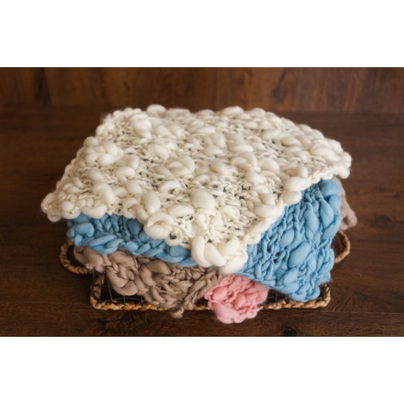 Baby Swaddle Blanket - Manta de bebé Merino de punto