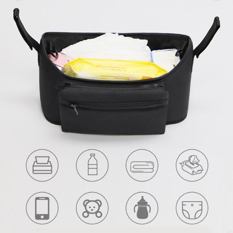 Baby Products Organiser - Bolsa para cochecito bebé gran capacidad,