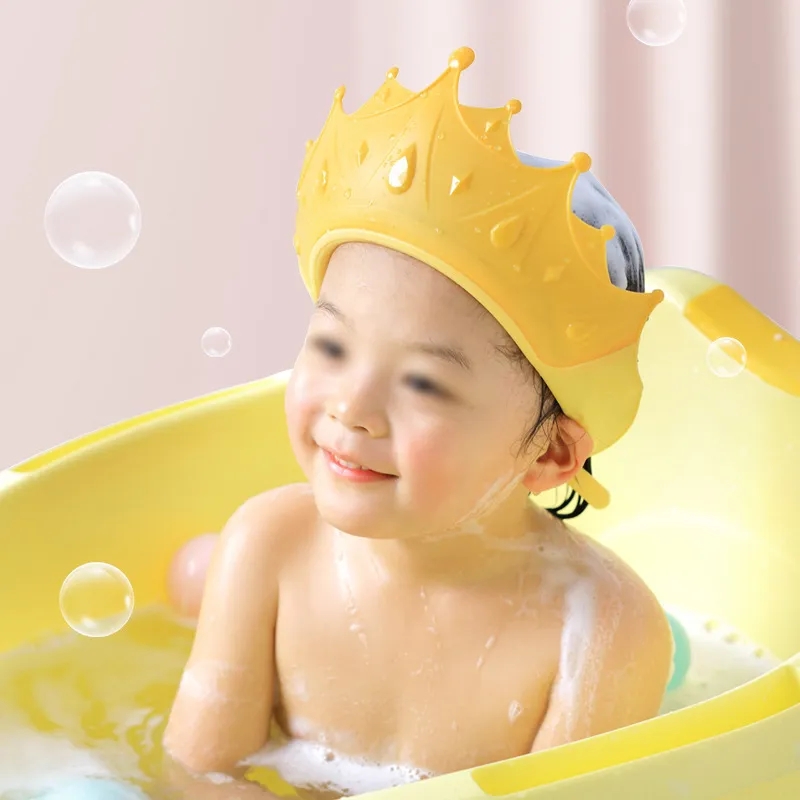 Baby Products For Bathing - Gorro de ducha impermeable para niños,