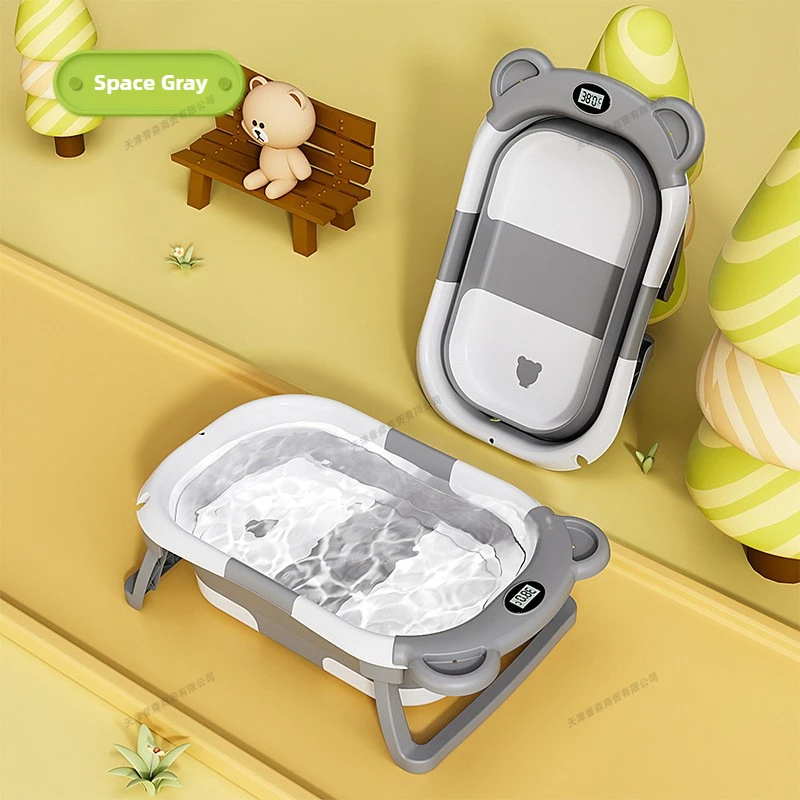 Baby Products For Bathing - Bañera Plegable para Bebés con Pantalla