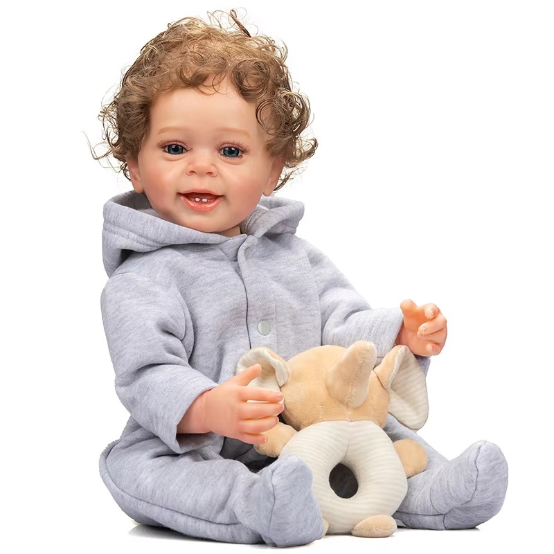Baby Products For Bathing - Muñeco Bebé Reborn de Silicona Suave