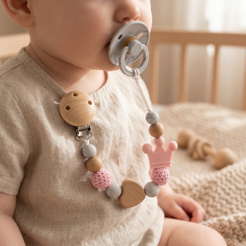 Clip para chupete de bebé pers - Baby Teethers reseña y precio