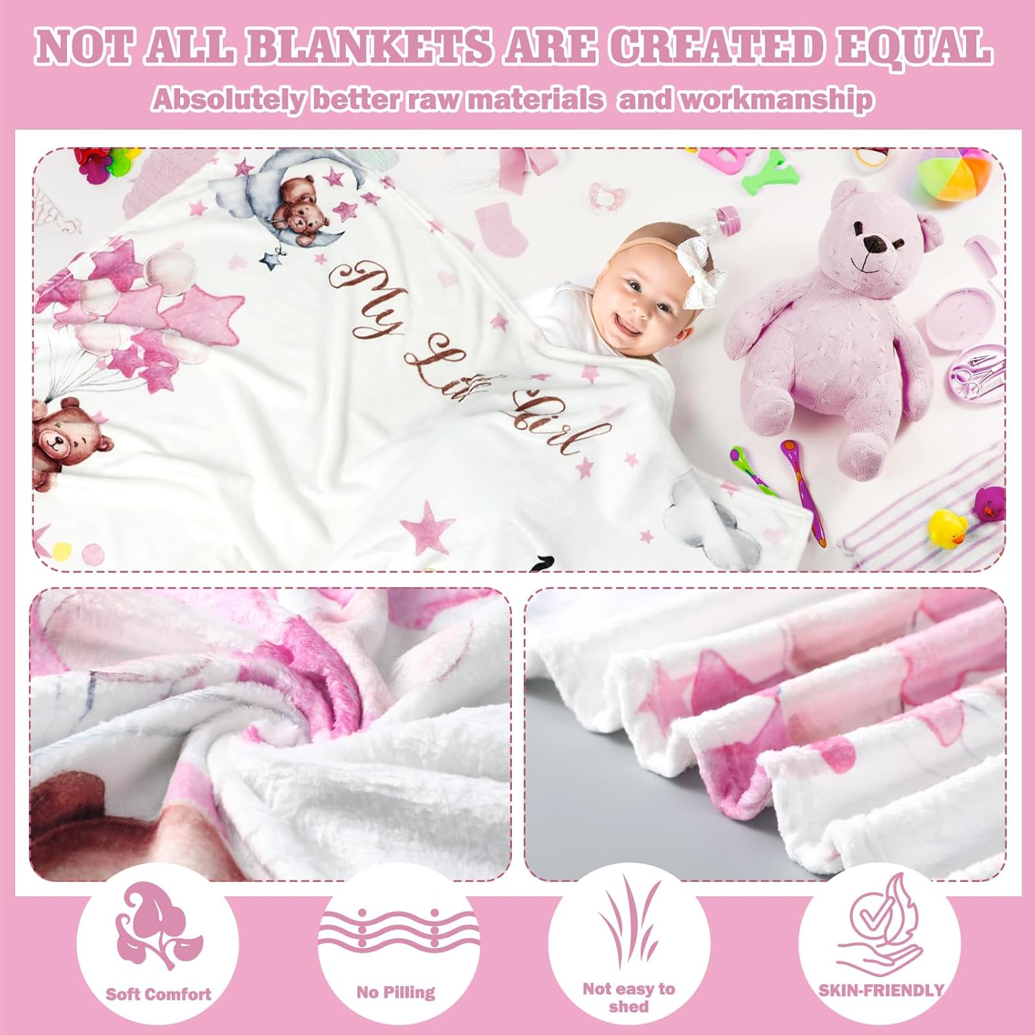 VIKAMA, manta mensual para fot - Baby Swaddle Blanket reseña y precio