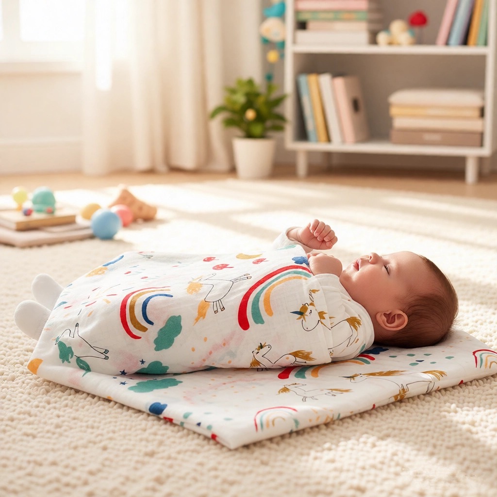 Toallita infantil de gasa de 4 - Baby Swaddle Blanket reseña y precio