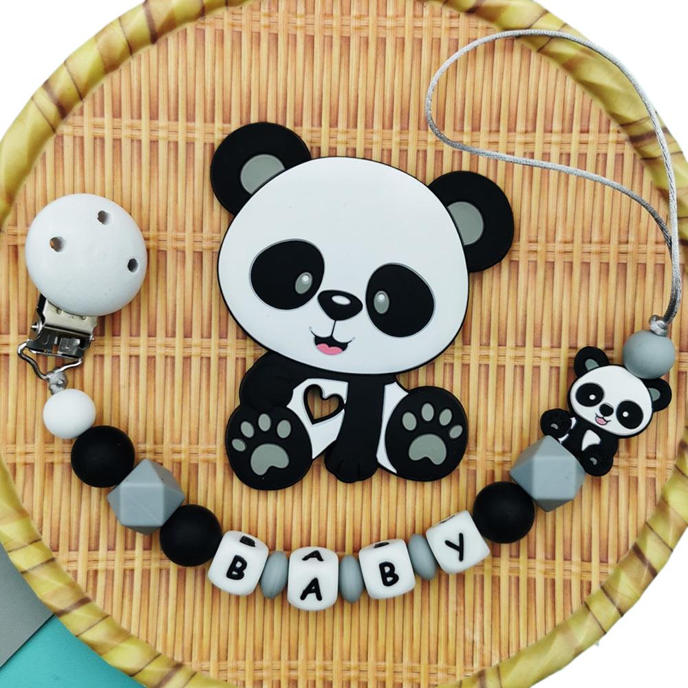 Panda personalizado inglés sil - Baby Teethers reseña y precio