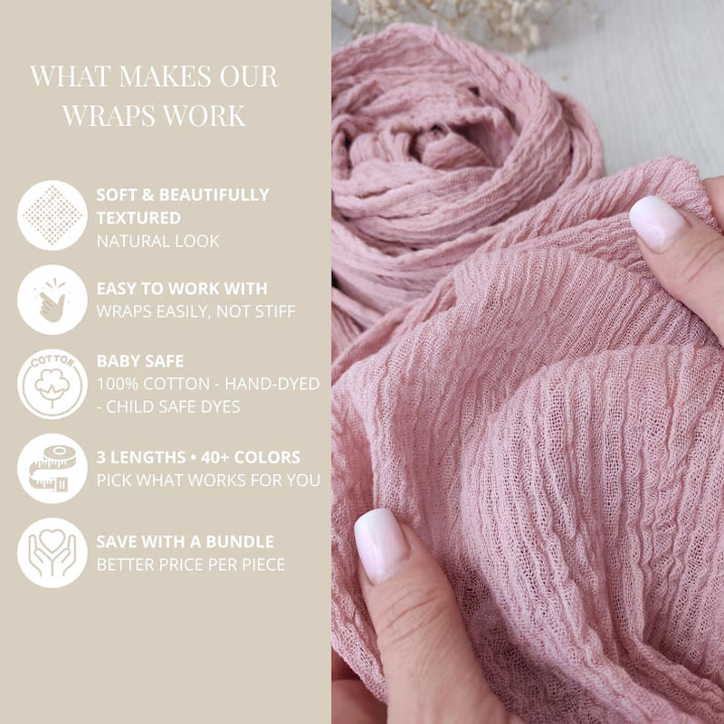 1 Uds./envoltura de fotografía - Baby Swaddle Blanket reseña y precio
