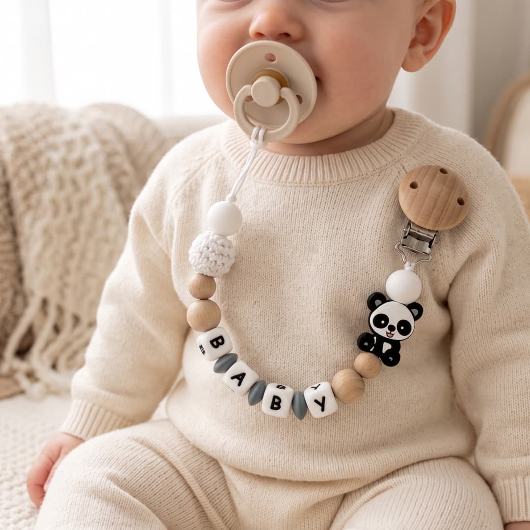 Clip para chupete de bebé con  - Baby Teethers reseña y precio