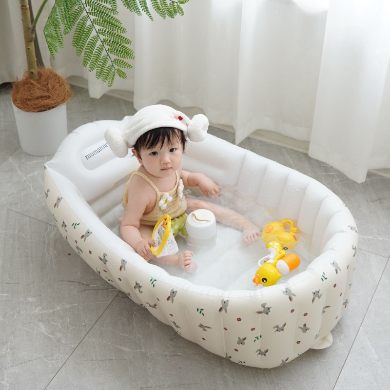 Bañera inflable de dibujos ani - Baby Products For Bathing reseña y precio