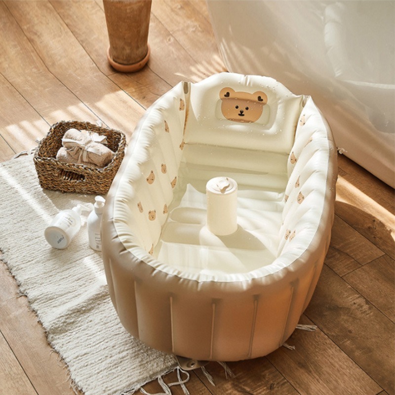 Bañera inflable de dibujos ani - Baby Products For Bathing reseña y precio