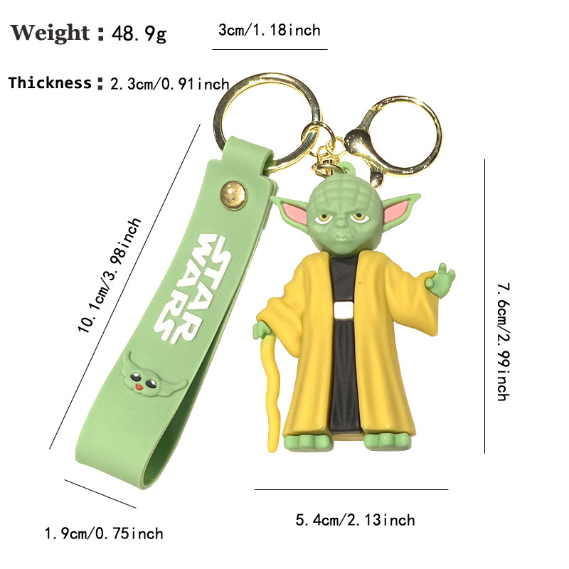 Llavero de Star Wars con Yoda  - Baby Yoda Products reseña y precio