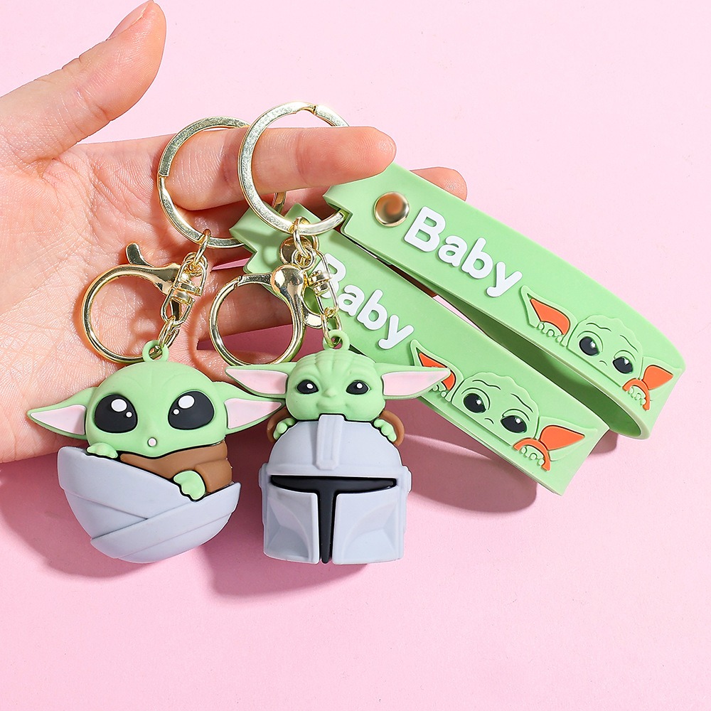 Set de Llaveros de Silicona 3D - Baby Yoda Products reseña y precio