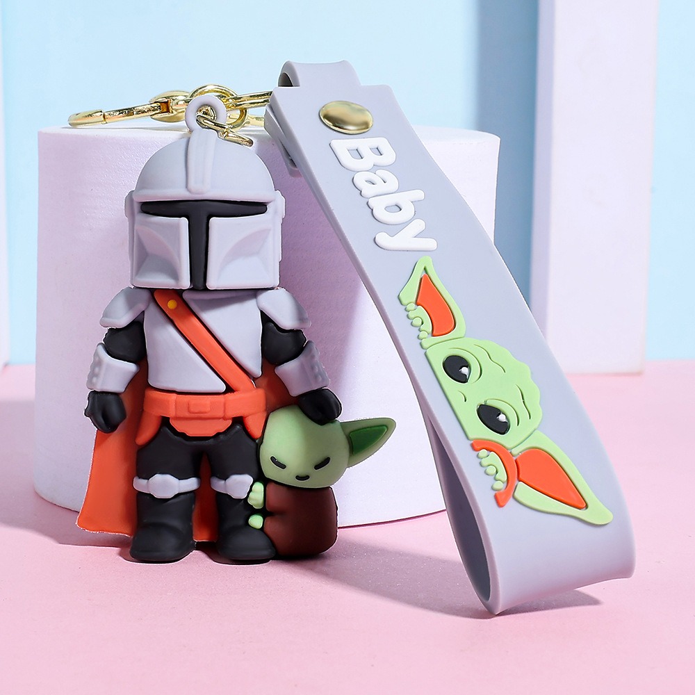 Set de Llaveros de Silicona 3D - Baby Yoda Products reseña y precio