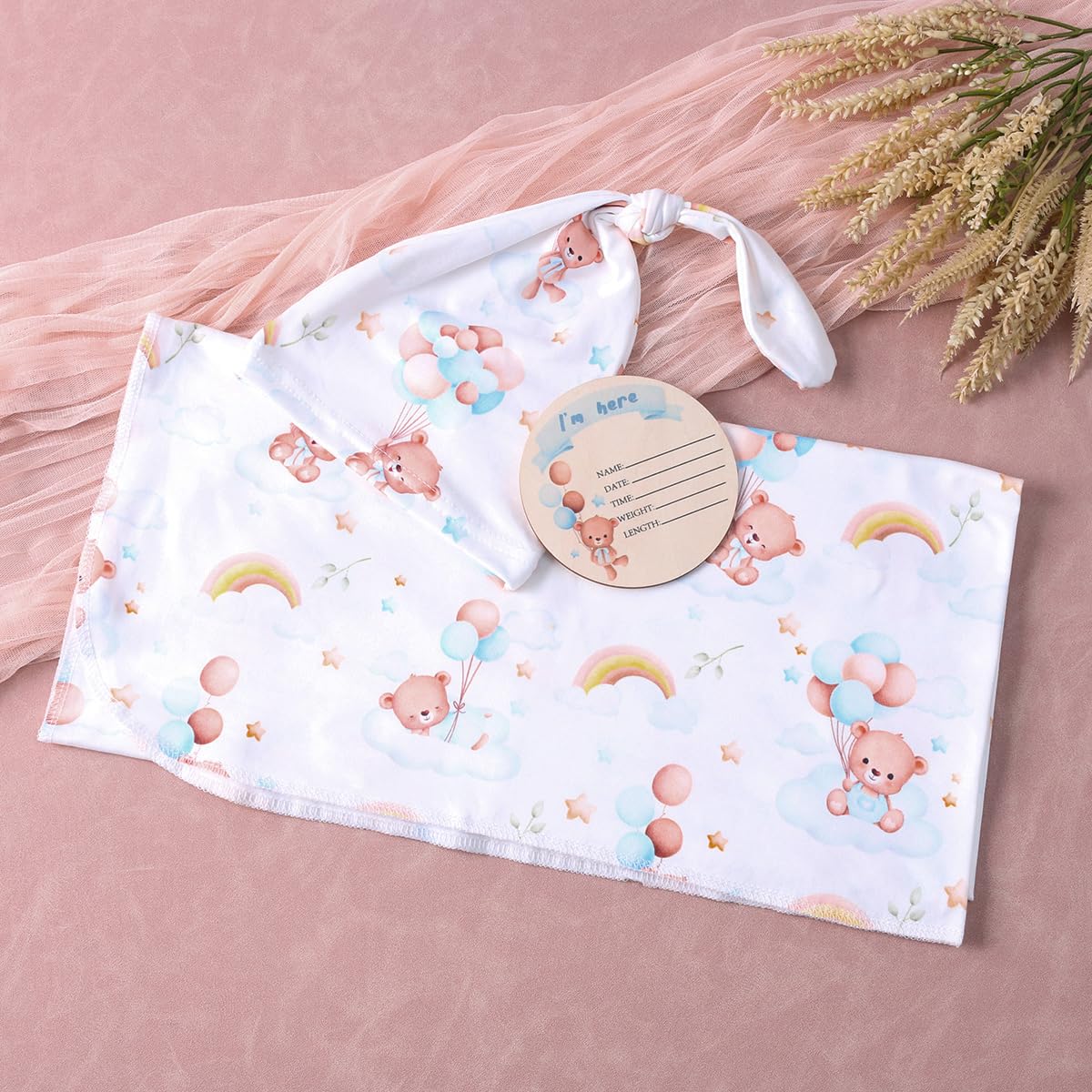 Ylsteed - Juego de manta y dia - Baby Swaddle Blanket reseña y precio