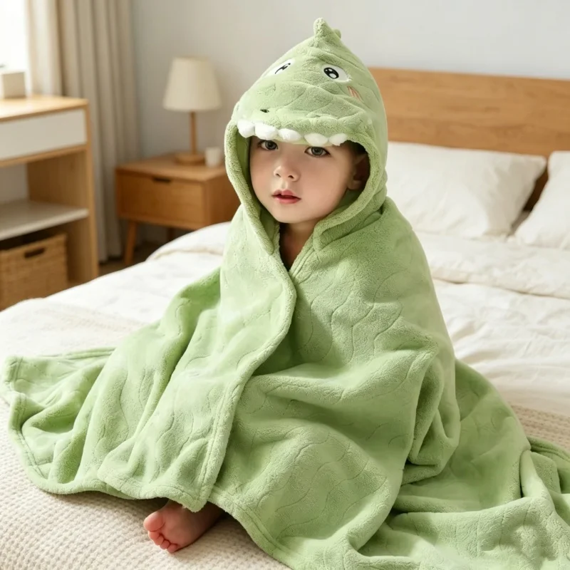 Albornoz de algodón absorbente - Baby Swaddle Blanket reseña y precio