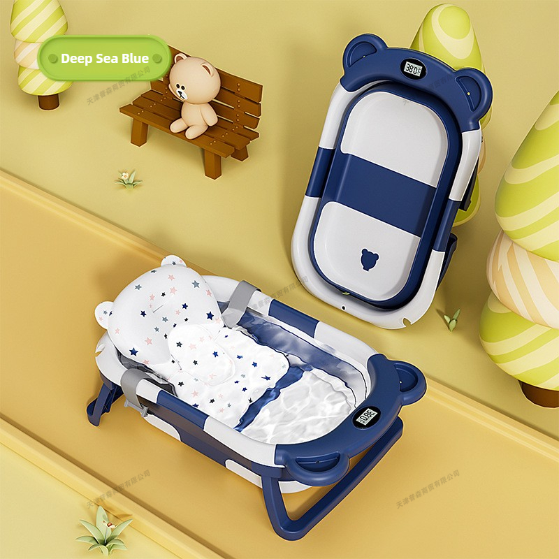 Bañera Plegable para Bebés con - Baby Products For Bathing reseña y precio